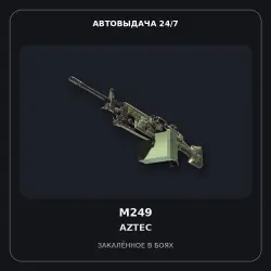 M249 | Aztec | Battle-Scarred