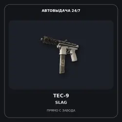 Tec-9 | Slag | Battle-Scarred