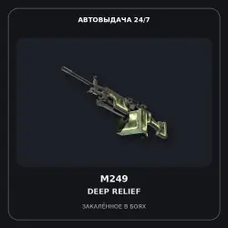 M249 | Deep Relief | Battle-Scarred