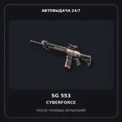 StatTrak SG 553 | Cyberforce | Field-Tested