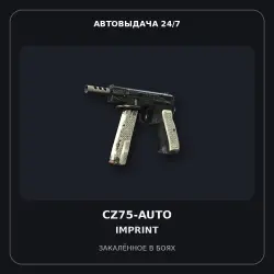 StatTrak CZ75-Auto | Imprint | Minimal Wear