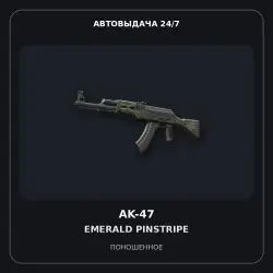 AK-47 | Emerald Pinstripe | Well-Worn