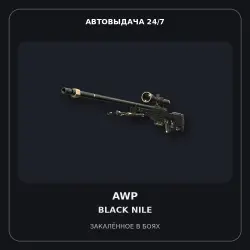 AWP | Black Nile | Battle-Scarred