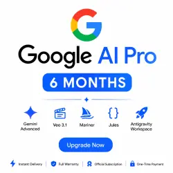 Google AI Pro 6M: Gemini 3.5 Flash, Antigravity | F.A.S.T, FULL WARRANTY