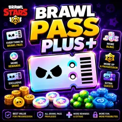 БРАВЛ ПАСС ПЛЮС - BRAWL PASS PLUS