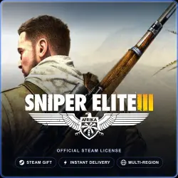 Sniper Elite 3 (Steam Gift) · Russia & worldwide · Auto-delivery 24/7