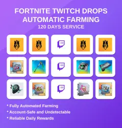 Fortnite Twitch Drops Automatic Farming
