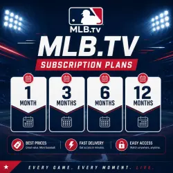 MLB.TV — 1 / 3 / 6 / 12-months subscription |  | Great prices