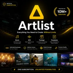 Artlist AI Suite Starter / Creator / Professional 1-12M | FAST, OFFICIAL