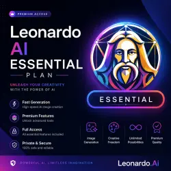 Leonardo AI Essential | Доступ на 1 год | Активация по приглашению | На вашу почту | Полностью прива