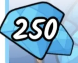 250 gems