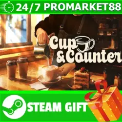 ALL COUNTRIES Cup and Counter Coffee Shop Simulator