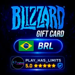BLIZZARD GIFT CARD 30-300 BRL | Brazil