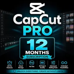 Подписка CapCut Pro (iOS, Android, PC) на 12 месяцев