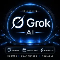 SUPERGROK AI BY xAI | Ready-to-Use Account | 1 Week / 1–12 Months | Secure Access | Full Warranty |