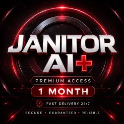 JANITOR AI+ PREMIUM | 1-Month Upgrade | Secure Activation | Full Warranty |  24/7