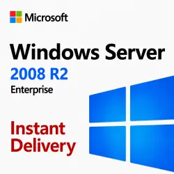 Windows Server 2008 R2 Enterprise - Instant Delivery