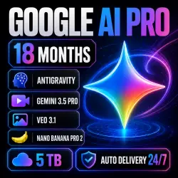 [AUTO DELIVERY] Antigravity + Gemini Pro for 18 Months | Gemini 3.5 Pro, Veo 3.1, Nano Banana