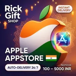 [AUTO 24/7] Apple iTunes/App Store India 100-5000 INR Apple ID top-up