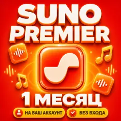 SUNO AI - PREMIER - 1 MONTH - NO LOGIN / NO LINE