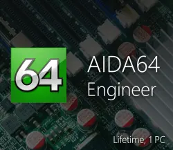 AIDA64 Engineer Lifetime, 1 ПК лицензионный ключ для Windows