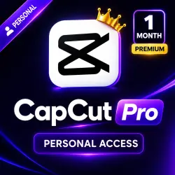 CapCut Pro 1 Month – Personal Access – All Features Included