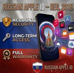 2019 REG | Region Russia | Appstore Activated | iCloud Inactive | Gmail suffix | No 2FA
