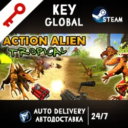 Action Alien: Tropical (STEAM KEY/GLOBAL)
