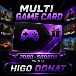 Multi Game Card | 2000-500000 POINTS (Global)