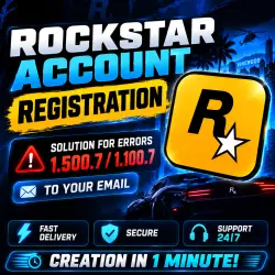 Rockstar Account Registration TO YOUR EMAIL ! • New Rockstar Account • GTA RDR Activation