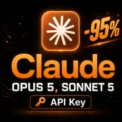 2-100M API KEY | Claude Opus 5 + Sonnet 5 | Claude Code | Доступ из России | Автовыдача | Токены