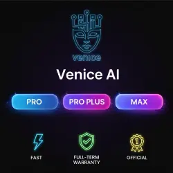 Venice AI Pro/Pro Plus/Max 1-12M Subscription | Upgrade |+Warranty