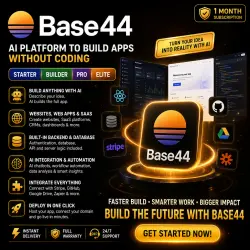 Base44 AI Subscription | Starter Plan • Builder Plan • Professional Plan •