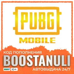 PUBG Mobile 60–40500 UC (Global) — code