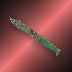 StatTrak Bowie Knife | Boreal Forest (Battle-Scarred)