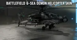 Sea Demon Helicopter Skin КОД/КЛЮЧ