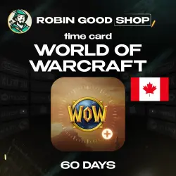 WORLD OF WARCRAFT - 60 DAYS | TIMECARD/ТАЙМКАРТА | CANADA | AUTO