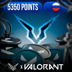 | xLelush | VALORANT POINTS 5350 VP RUSSIA CODE GIFT CARD RU