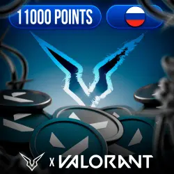 | xLelush | VALORANT POINTS 11000 VP RUSSIA CODE GIFT CARD RU