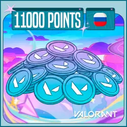 | Ketwilx | VALORANT POINTS 11000 VP RUSSIA CODE GIFT CARD RU