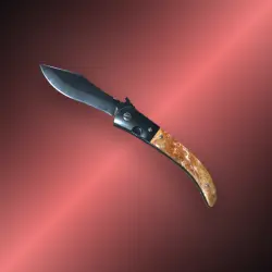 StatTrak Navaja Knife | Blue Steel (Well-Worn)