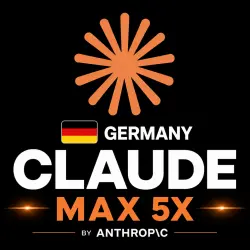Germany Claude Max 5X 1M: Мгновенный Доступ | FAST, FULL WARRANTY