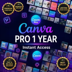 Canva Pro Access - 1 year Education Subscription