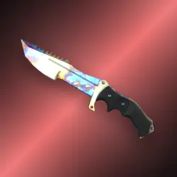 Huntsman Knife | Case Hardened (Battle-Scarred)