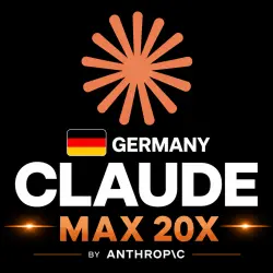 Germany Claude Max 20X 1M: Мгновенный Доступ | FAST, FULL WARRANTY