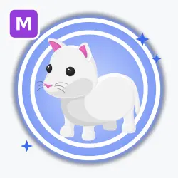 Snow Puma | Rare, Mega Neon | Adopt Me! — Roblox, лот №213356