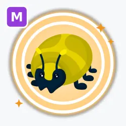 Giant Gold Scarab | Legendary, Mega Neon | Adopt Me! — Roblox, лот №278343