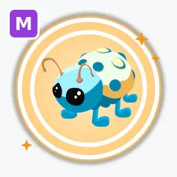 Diamond Ladybug | Legendary, Mega Neon | Adopt Me! — Roblox, лот №250117