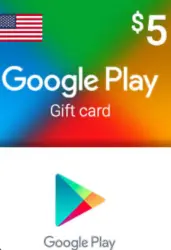 Google play gift card 5$