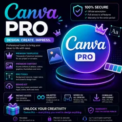 Canva Pro | 1-12 months | Personalized to your account